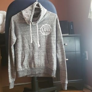 Grey reflex hoodie